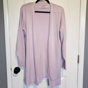 A New Day • Lilac Long Cardigan